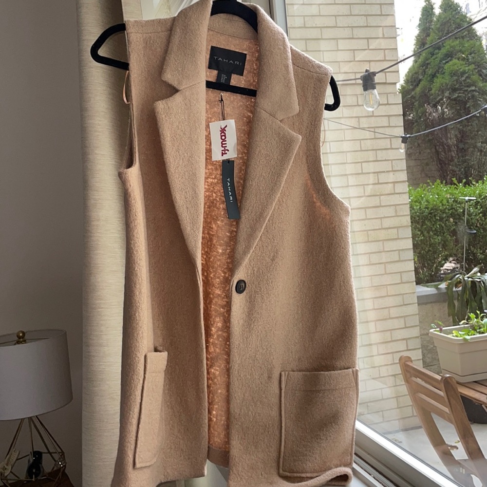 Sleeveless Blazer Vest